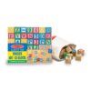 Melissa & Doug Deluxe ABC/123 1-Inch Blocks Set With Storage Pouch (50 pcs) - Letters And Numbers/ABC Classic Wooden Blocks For Toddlers And Kids Ages 2+ 3 71zAB1wDUyL