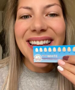 Dental Duty Sensitive Teeth Whitening Strips – Professional Vegan Stain Remover White Strips for Sensitive Teeth for Coffee & Tea Stains – Get A Lighter Shade After One Application – 28 Strips 39 71zAdV5xePL