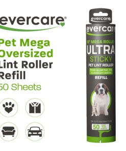 Alternative view of Evercare Pet Mega Extreme Stick 50 Sheet Surface Roller , Green - 617136 1-Pack Pet Mega Refill (50 Sheet)