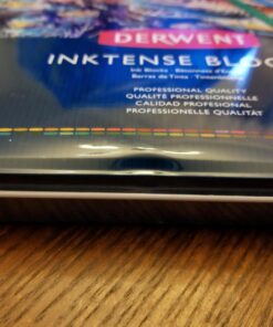 Derwent Inktense Blocks 72 Tin, Set of 72, 8mm Block, Soft Texture, Watersoluble, Ideal for Watercolor, Drawing, Coloring, Crafts and Painting on Paper and Fabric, Professional Quality (2301980) 72 Count (Pack of 1) 41 71zBim9JgL