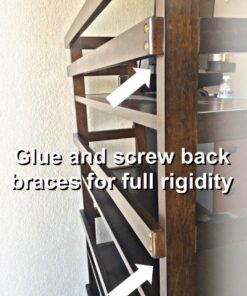 SIMPLIHOME Bedford SOLID WOOD Universal TV Media Stand, 53.9 inch Wide, Living Room Entertainment Center, Storage Cabinet with Glass Doors, for Flat Screen TVs up to 60 inches in Dark Tobacco Brown 32 71zBzwZjjlL