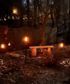 Aityvert Upgraded Larger Solar Torch Lights, Waterproof Outdoor Dancing Flames Lights, Flickering Flames Garden Lights, Landscape Decoration Pathway Patio Lights 43" 96 LED (4 Pack) Pack of 4 30 71zD3sEv6HL