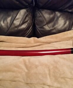 Ace Martial Arts Supply Handmade Japanese Shirasaya Samurai Katana Sharp Sword-Kenshin Burgundy 105 71zDSyJT5DL