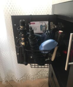 Spectrum Diversified Grid Hair Styling Station, Over the Cabinet Door, Bronze Small 49 71zE5hmRD5L