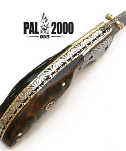 PAL 2000 KNIVES Damascus Folding Knife - Handmade Damascus Steel Knife - Damascus Pocket Knife (9150) 9150 11 71zEEX4uTtL