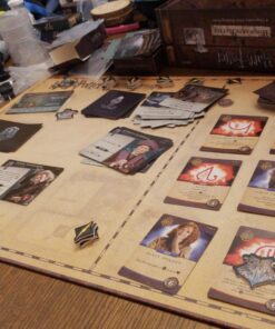 USAOPOLY Harry Potter Hogwarts Battle Cooperative Deck Building Card Game | Official Licensed Merchandise Board Great Gift for Fans Movie artwork For 132 months to 1188 months 57 71zELcrew7L