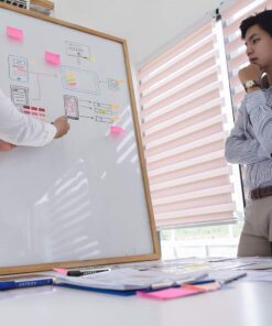 Arteza Dry Erase Markers, Bulk Pack of 52, Chisel Tip, 4 Assorted Colors with Low-Odor Ink, Whiteboard Markers, Back to School Supplies for Classroom, Office, or Home 1 Count (Pack of 52) 15 71zEw9xs9lL