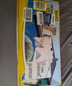 Tetra LED Hood 19.3125 Inches By 9.375 Inches By 2.5 Inches, Low-Profile aquarium Hood With Hidden Lightin, Plastic 20 Inch 24 71zF8BMsnVL