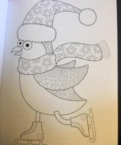 Christmas Coloring Book (Coloring is Fun) (Design Originals) 32 Fun & Playful Holiday Art Activities from Thaneeya McArdle on High-Quality, Extra-Thick Perforated Pages that Resist Bleed-Through 100 71zFdmC5kXL 1