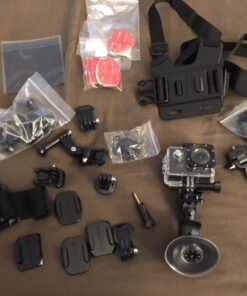 Soft Digits Accessories Bundle Kit for GoPro Hero 5/4/3/2/1 Action Camera Accessory Set for Ourdoor Sports in Swimming Diving Rowing Climbing Bike Riding(44 Items) 60 71zFuy86CjL