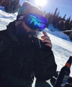 ZIONOR X4 Ski Goggles Magnetic Lens - Snowboard Snow Goggles for Men Women Adult A0 Vlt 13.67% Blue Lens Blue Frame 92 71zG cKlcEL 1