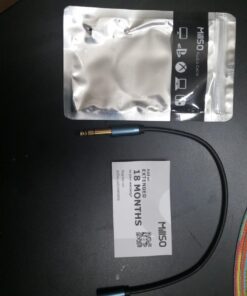 MillSO 1/4 to 3.5mm Headphone Adapter TRS 6.35mm 1/4 Male to 3.5mm 1/8 Female Stereo Jack Audio Adapter for Amplifiers, Guitar, Keyboard Piano, Home Theater, Mixing Console, Headphones - 12inch/30CM 1 FT / 0.3 M Blue 40 71zH6eafzrL