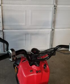 MMG Powersports Adjustable Mirror Set, 8mm RH/RH Thread, Flat Black, for mid size Motorcycles Scooters, Includes Conversion Adapter Kit to 10mm and Both RH/RH and RH/LH Thread (4237) 7 71zH7QuC0L