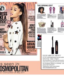 Elizabeth Mott Black Lengthening Smudge Proof,Water-Resistant Mascara,Cruelty Free Liquid Lash Extending Fiber Mascara w C-curve Silicone Brush,Full Length &Volume,No Clump or Flake Amazing Lashes-8ml 0.27 Fl Oz (Pack of 1) 24 71zHu6ChXL