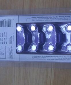 Andis 01410 Professional Master Clipper Guards - Dual Magnet Comb Set – Small, fits for MBA, MC-2, ML, PM- & PM-4, Waterproof – Purple, Set of 5 5-Comb Set 28 71zIAQKzsgL