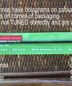 Authentic Genuine Nagoya NA-771 15.6-Inch Whip VHF/UHF (144/430Mhz) Antenna SMA-Female for BTECH and BaoFeng Radios NA-771 15.6" VHF/UHF 34 71zIrrnRgAL