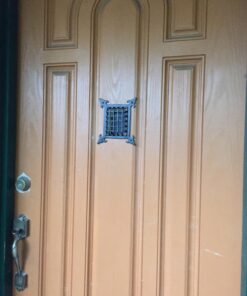 A29 Hardware Cast Iron Speakeasy Door Grill/Grille with Viewing Door, Black Powder Coat Finish, Medium Size Medium-Black 60 71zJJTuEiQL