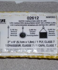 Keeper (02612 6' x 2" Lift Sling 2" x 6’ 16 71zK70 HANL