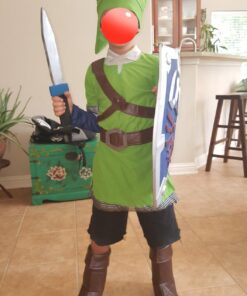 Disguise Deluxe Child Link Costume Medium (7-8) 28 71zKQruP gL
