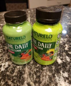 NATURELO One Daily Multivitamin for Women - Energy Support - Whole Food Supplement to Nourish Hair, Skin, Nails - Non-GMO - No Soy - Gluten Free - 60 Capsules - 2 Month Supply 60 Count (Pack of 1) 39 71zKclLksL