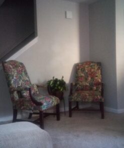 Nearly Natural Triple Golden Dieffenbachia with Wood Vase, Green, 20" x 18" x 22" 43 71zKxek miL