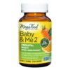 MegaFood Baby & Me 2 Prenatal Vitamin and Minerals - Vitamins for Women - with Folate (Folic Acid Natural Form), Choline, Iron, Iodine, and Vitamin C, Vitamin D and more - 60 Tabs (30 Servings) 60 Count (Pack of 1)