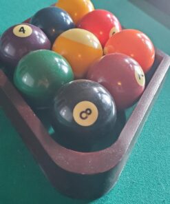 FELSON BILLIARD SUPPLIES Mahogany Stain Triangle and Diamond Billiard Ball Racks 19 71zLQIe5FQL