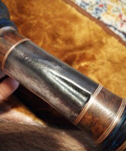 SW-149, Handmade Damascus Steel 25 Inches Sword Walnut Wood & Colored Bone Handle with Damascus Steel Guard SW-149 28 71zLcqODH L