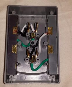 2 Side Entry 6-Way Electrical Socket Outlet Splitter In-Wall Tap Adapter In Grey 39 71zLt9xmyjL