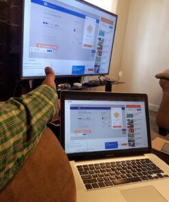 Mini DisplayPort to HDMI Cable,iVANKY Mini DP (Thunderbolt) to HDMI Cable 6.6ft,Nylon Braided,Aluminum Shell,Optimal Chip Solution for MacBook Air/Pro,Surface Pro/Dock,Monitor,Projector and More-1080P 1-Pack 6.6 FT 65 71zM7MSpjDL