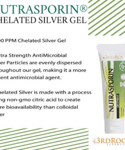 3rd Rock Essentials Nutrasporin Silver Ointment, Toxic-Free, Petroleum-Free, Non-Antibiotic, First Aid, Food Grade Ointment, 1.0oz, Pack of 1 1 Ounce (Pack of 1) Original 17 71zM97MULPL