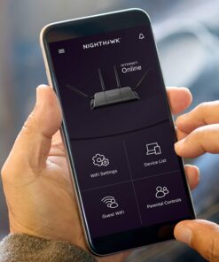 Alternative view of NETGEAR R9000-100NAR Nighthawk X10 AD7200 802.11ac/ad Quad-Stream WiFi Router - Certified Refurbished