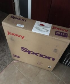 Joovy Spoon Baby Walker & Activity Center Featuring Three Adjustable Heights, Tough Luggage Grade Seat Material, and 30 lb Weight Capacity - JPMA Safety Certified (Red) Red 37 71zNWBflK3L