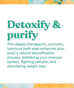 ASUTRA Dead Sea Bath Salts (Detox & Slim Down), 16 oz | Cleanse, Purify & Fight Cellulite | Soak in Rich & Vital Healing Minerals | All Natural & Organic Eucalyptus, Tea Tree & Lemon Essential Oils Detox & Slim Down 17 71zNuHLOcL