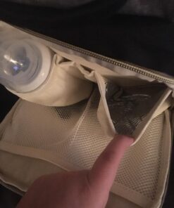 Hafmall Diaper Bag Backpack, Multifunctional Baby Diaper Bag with Stroller Hooks, Stylish Baby Bag for Mom Dad, Gray Black Black Gray 72 71zOJi3RNL