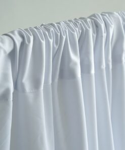 BalsaCircle 10 ft x 10 ft White Polyester Photography Backdrop Drapes Curtains Panels - Wedding Decorations Home Party Reception Supplies 24 71zPJOInh3L