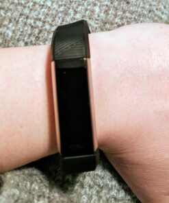 IQShield Screen Protector Compatible with Fitbit Alta HR (2017,Alta 2016,Ace 2018)(6-Pack) Anti-Bubble Clear TPU Film 1.38 INCH 51 71zPgCokoyL