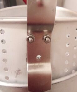 Bayou Classic 1201 10-qt Aluminum Fry Pot Features Perforated Aluminum Basket Heavy Duty Riveted Handles Perfect For Deep Frying French Fries Hush Puppies Fish & Chicken 44 71zQH7MEUDL