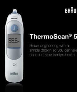 Braun Digital Ear Thermometer for Babies, Kids, Toddlers and Adults, ThermoScan 5 IRT6500, Display is Digital and Accurate, Thermometer for Precise Fever Tracking at Home 33 71zQnkKjABL