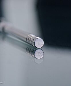 PicoPen Ti -Titanium Mini Ballpoint Pen with Magnetic Keychain Holder, Black Ink Medium Point Pocket Pen for Writing, Bullet Journaling, Taking Notes in Office, Business, and Everyday Carry 29 71zQoxG1KxL