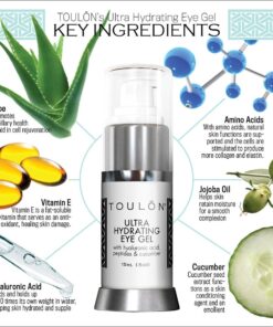 Best Eye Gel for Dark Circles and Puffiness. Reduce Wrinkles, Bags & Crows Feet. Natural & 100 Pure Firming Anti Aging Gel for Men and Women with Aloe Vera & Soothing Cucumber.,15ml (.5oz) 19 71zR5NBfw9L