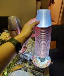 100 Rose Gold Plastic Cups 9 Oz Clear Plastic Cups Old Fashioned Tumblers Rose Gold Rimmed Cups Fancy Disposable Wedding Cups Elegant Party Cups with Rose Gold Rim 34 71zRhzqEIWL