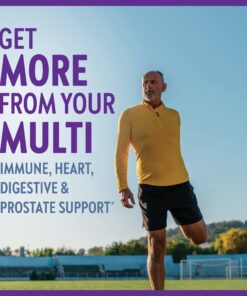 New Chapter Men's Multivitamin 50 Plus for Brain, Heart, Digestive, Prostate & Immune Support with 20+ Nutrients + Astaxanthin - Every Man's One Daily 55+, Gentle on The Stomach - 72 ct Tablet for Men 72 Count (Pack of 1) 11 71zRvrd9kAL