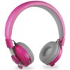 LilGadgets Untangled Pro Wireless Kids Headphones for School, On-Ear Bluetooth Girls Headphones with Built-in Microphone, No More Tangled Wires, Bluetooth Headphones, Pink 66 71zSBT yMuL