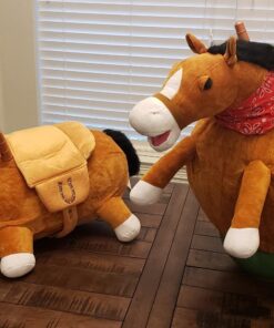 WALIKI Bouncy Horse Hopper | Inflatable Hopping Horse for Kids | Jumping Horse (Bouncy Horse) 47 71zSOe2uVJL