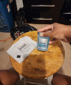 Complete Jewelry Cleaning Kit Polishing w/Cloth, Brush and Jewelry Cleaner Solution for all Jewelry. Gold, Silver, Diamond Ring Cleaner, Earring, Fine & Fashion Cleaning Made in the USA Gentle Jewelry Kit 51 71zSlVejxgL