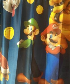 Franco Kids Room Darkening Window Curtain Panel, 42 in x 63 in, Super Mario 32 71zT2rUsGJL