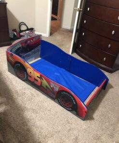 Delta Children Wood Toddler Bed - Greenguard Gold Certified, Disney/Pixar Cars 44 71zU02ksxoL