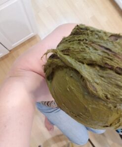 Just Jaivik 100% Organic Indigo Powder - 227 gms / 1/2 LB Pound / 08 Oz - Indigofera Tinctoria- A 100% Organic Hair Dye - Color your hair dark brown to black with Henna 32 71zUmjLYS8L