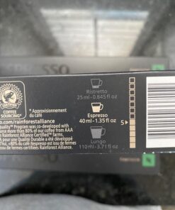 Nespresso Capsules OriginalLine, Capriccio, Medium Roast Espresso Coffee, 50 Count Coffee Pods, Brews 1.35oz (ORIGINAL LINE ONLY) 50 Count (Pack of 1) 21 71zVgF661eL